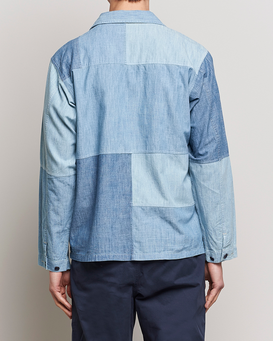 Homme | Manteaux Et Vestes | Polo Ralph Lauren | Patchwork Denim Shirt Jacket Indigo