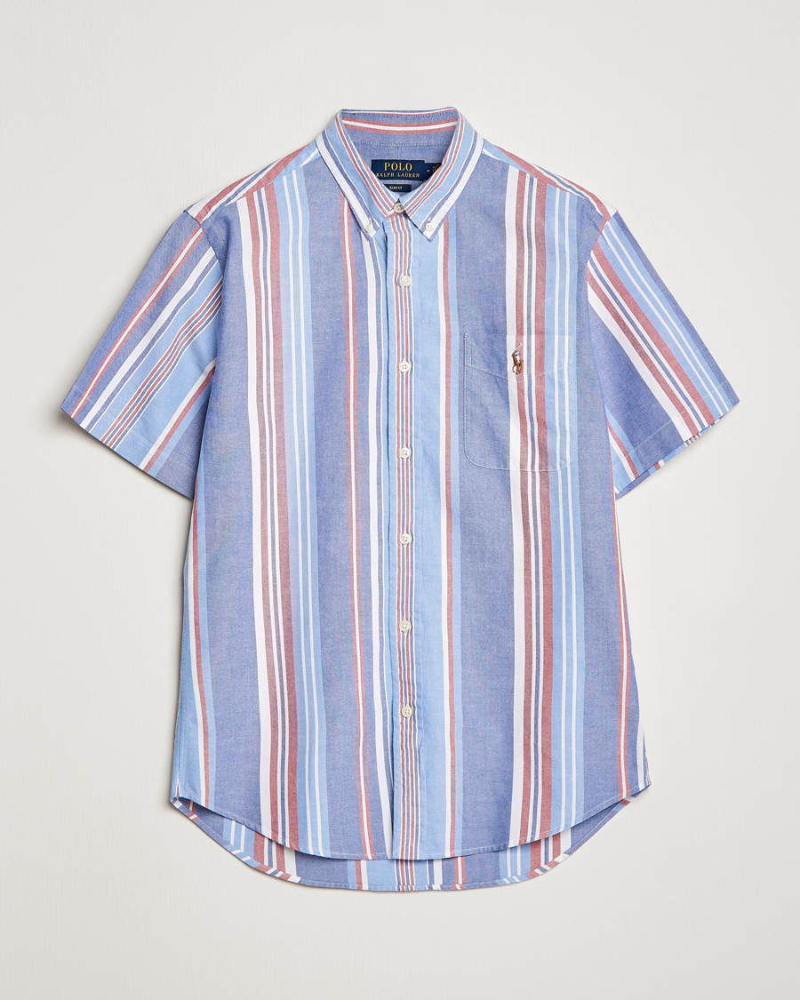 Homme | Chemises | Polo Ralph Lauren | Striped Oxford Short Sleeve Shirt Multi