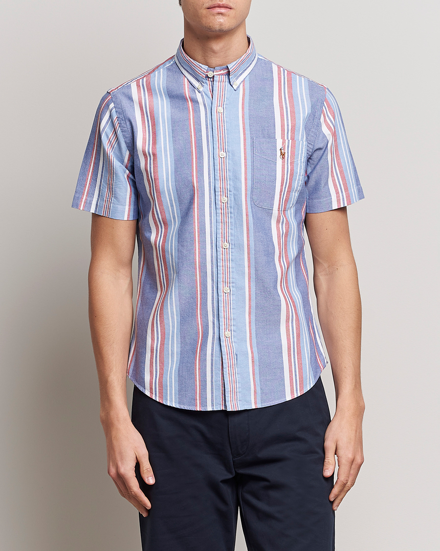 Homme | Chemises | Polo Ralph Lauren | Striped Oxford Short Sleeve Shirt Multi