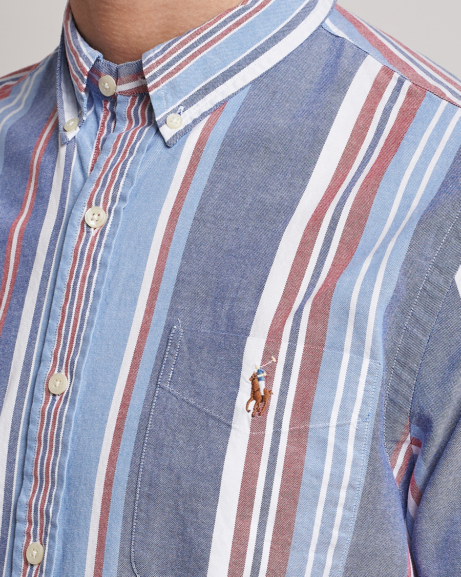 Homme | Chemises | Polo Ralph Lauren | Striped Oxford Short Sleeve Shirt Multi