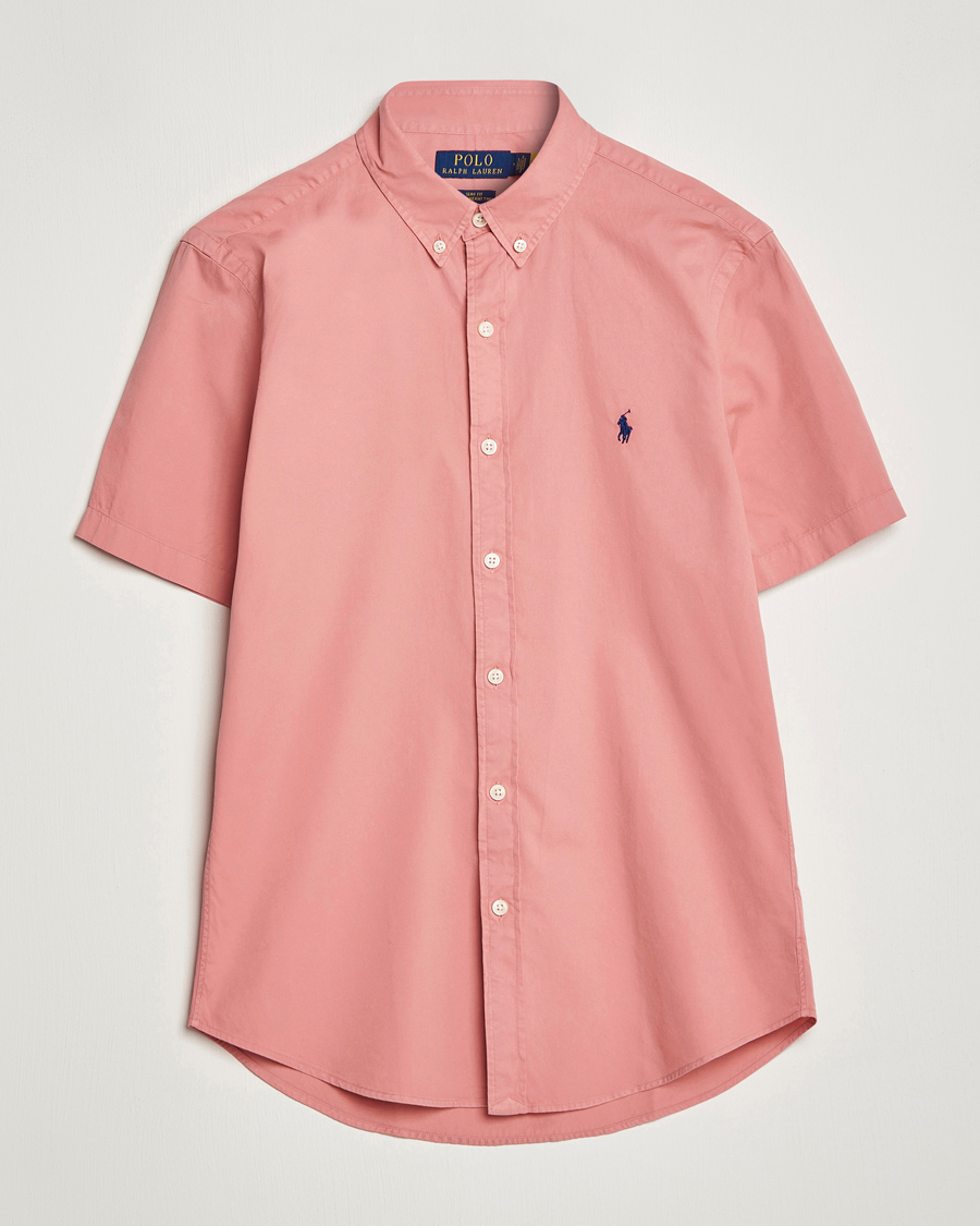 Homme | Chemises | Polo Ralph Lauren | Twill Short Sleeve Shirt Desert Rose