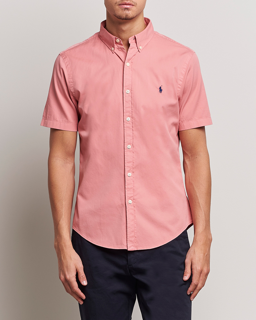 Homme | Chemises | Polo Ralph Lauren | Twill Short Sleeve Shirt Desert Rose
