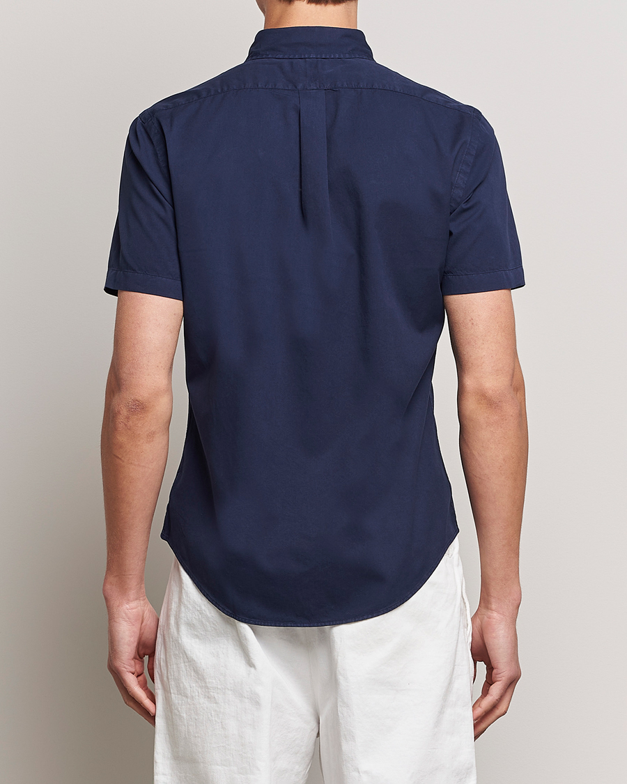 Homme | Chemises | Polo Ralph Lauren | Twill Short Sleeve Shirt Newport Navy