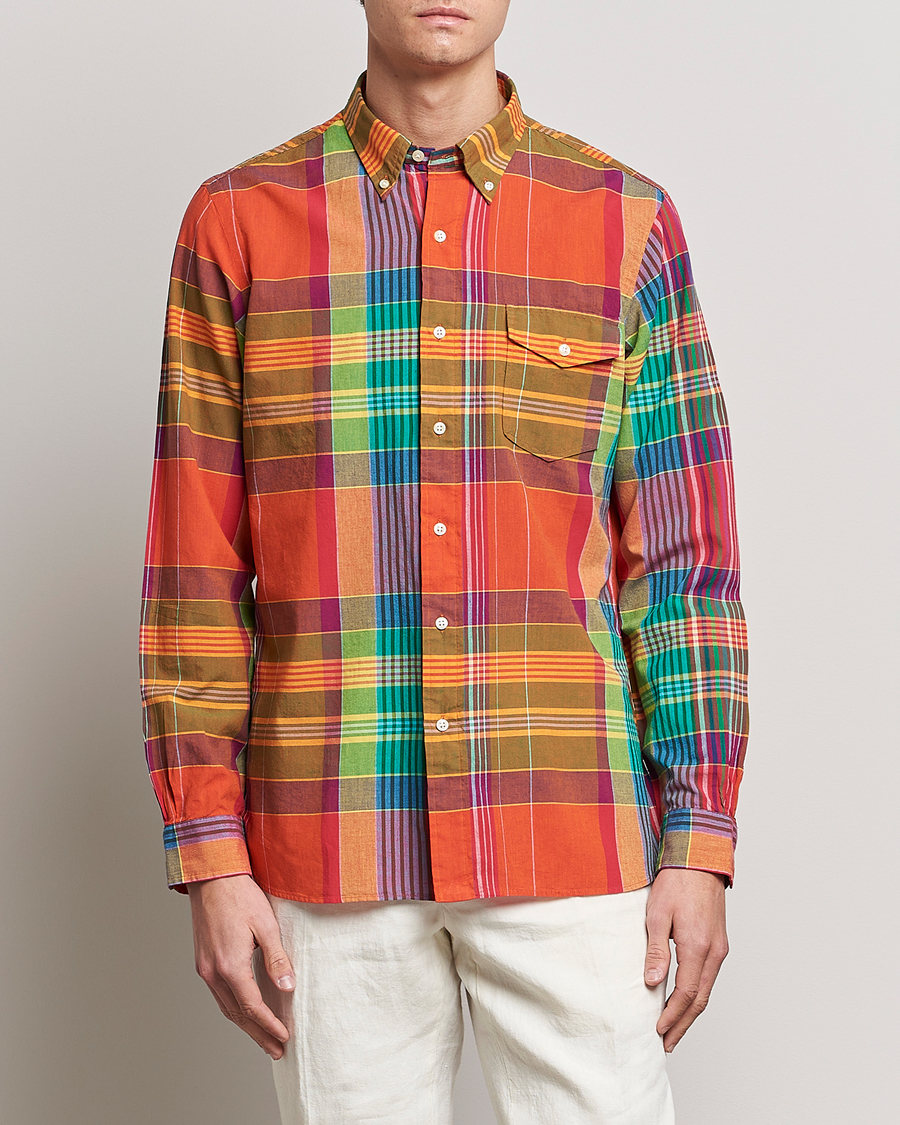 Homme | Chemises | Polo Ralph Lauren | Classic Fit Checked Madras Shirt Multi
