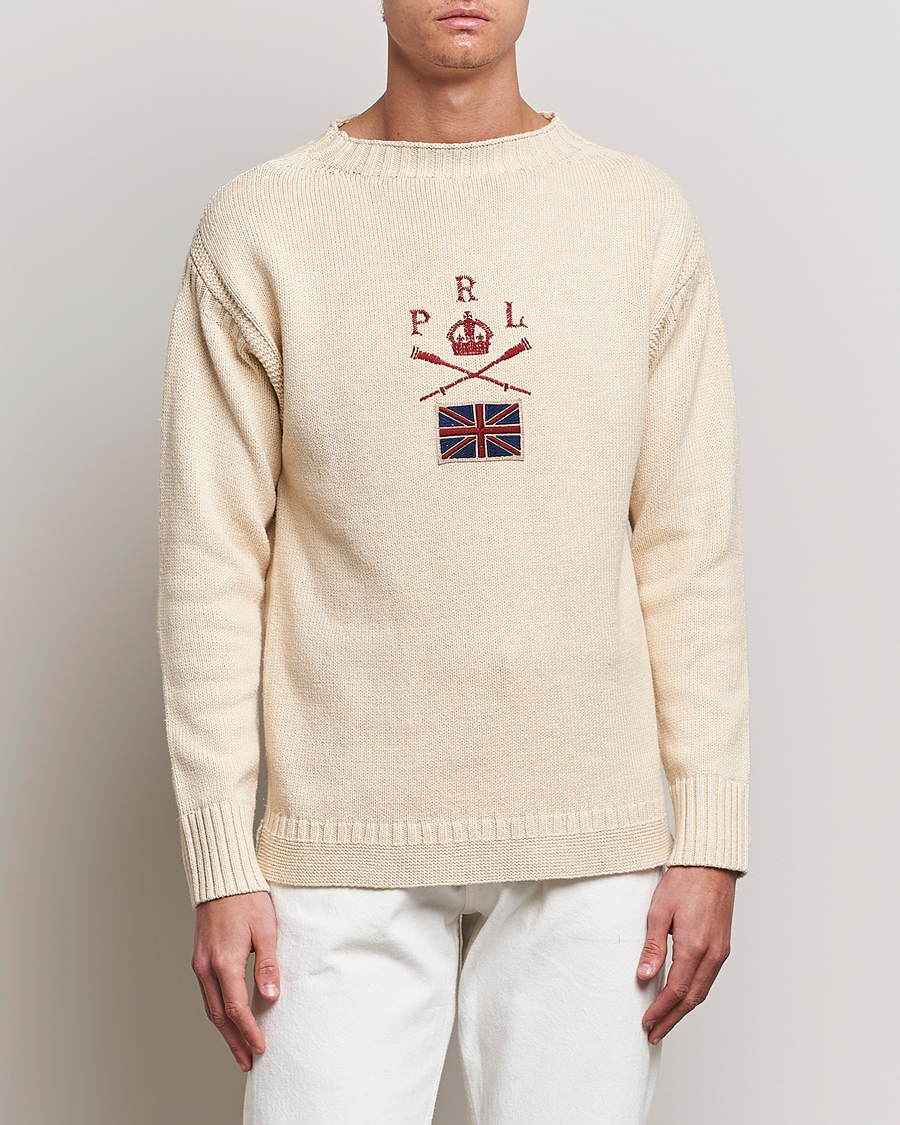 Homme | Pulls Et Tricots | Polo Ralph Lauren | Knitted Anchor Sweater Cream