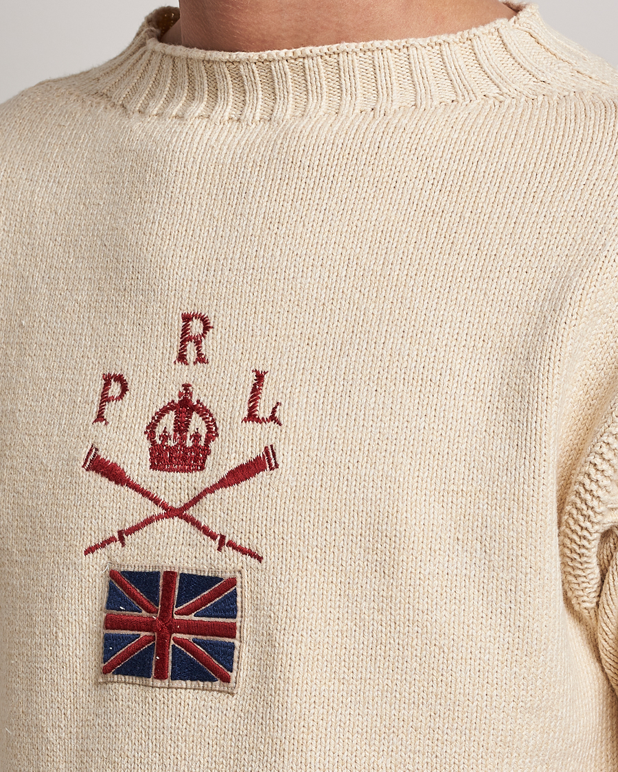 Homme | Pulls Et Tricots | Polo Ralph Lauren | Knitted Anchor Sweater Cream