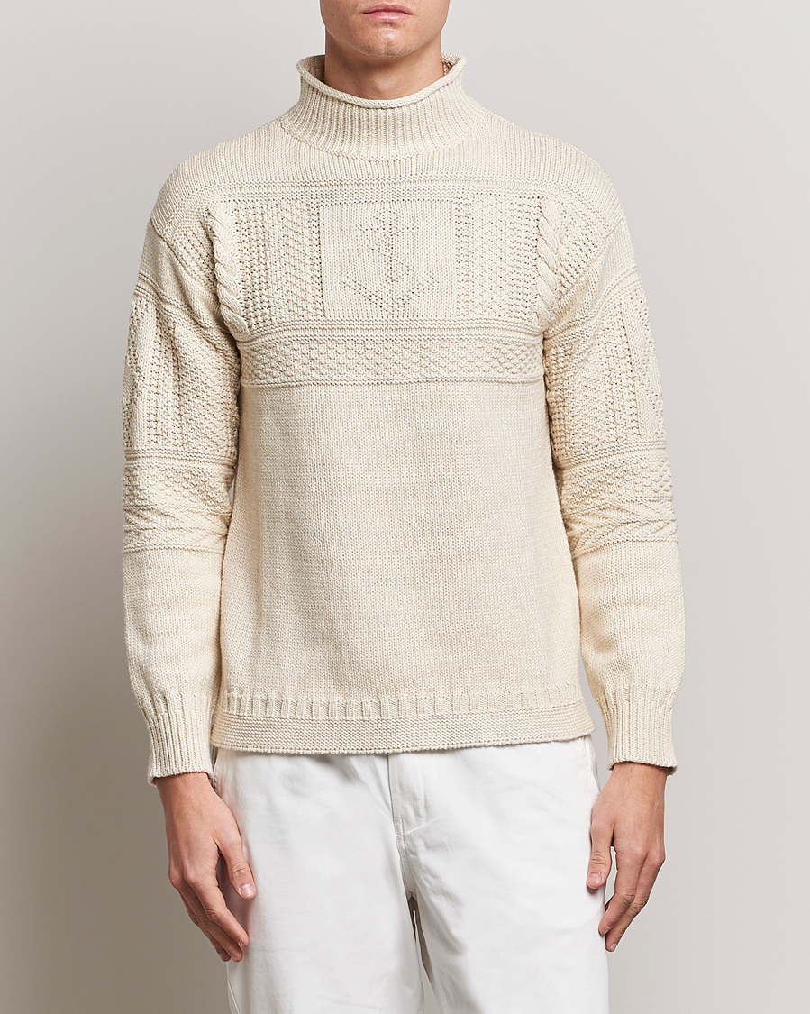 Homme | Pulls Et Tricots | Polo Ralph Lauren | Knitted Fishermen Sweater Cream