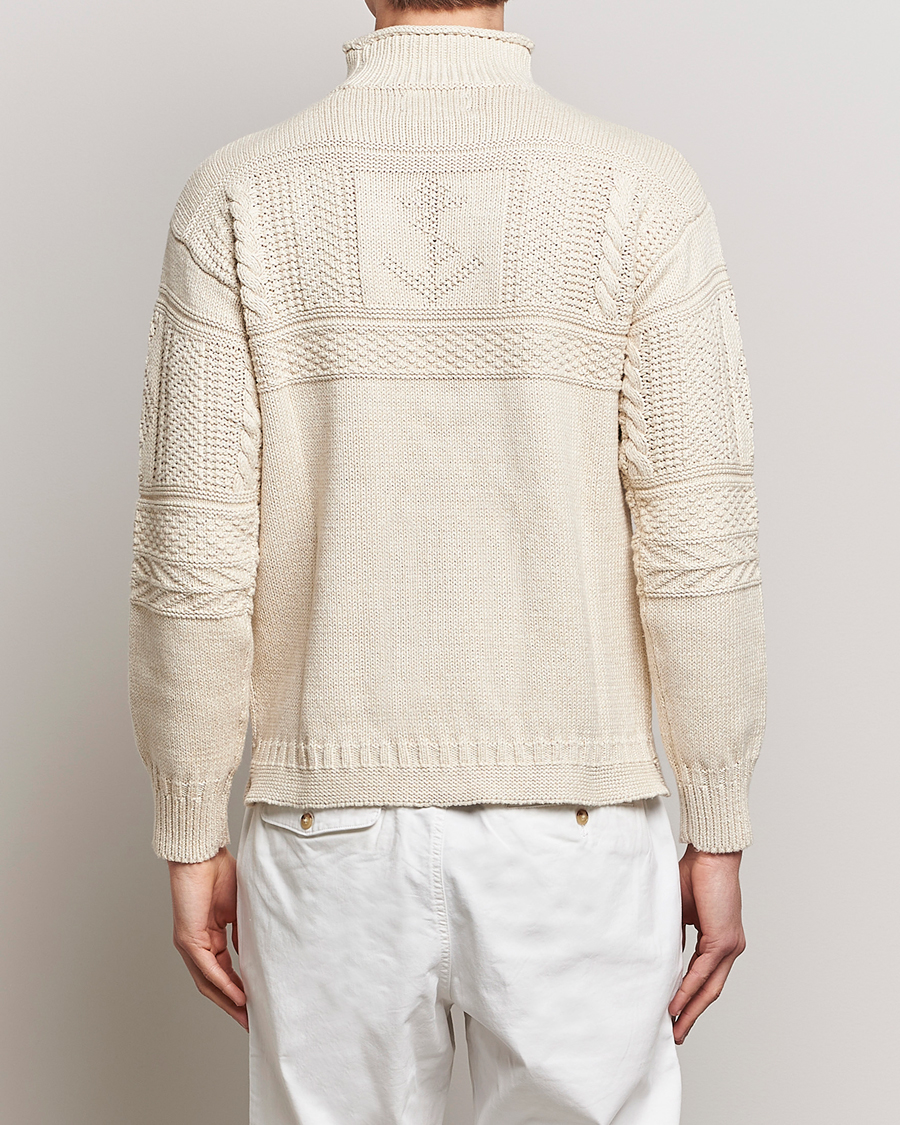 Homme | Pulls Et Tricots | Polo Ralph Lauren | Knitted Fishermen Sweater Cream