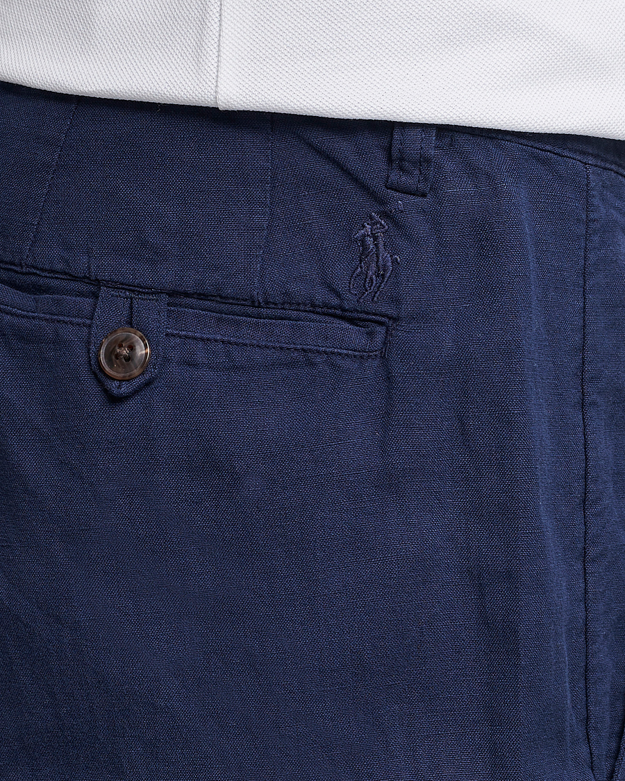 Homme | Pantalons | Polo Ralph Lauren | Cotton/Linen Bedford Chinos Newport Navy