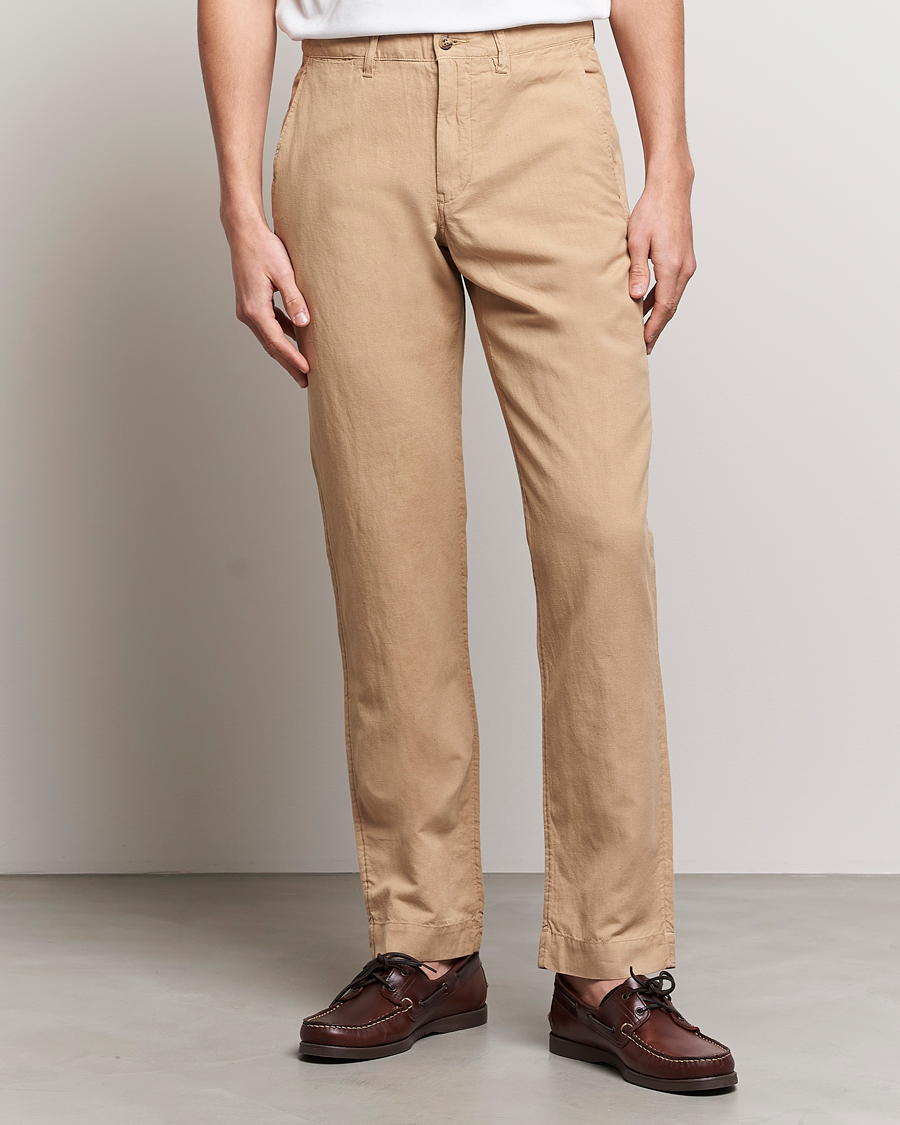 Homme | Pantalons | Polo Ralph Lauren | Cotton/Linen Bedford Chinos Vintage Khaki