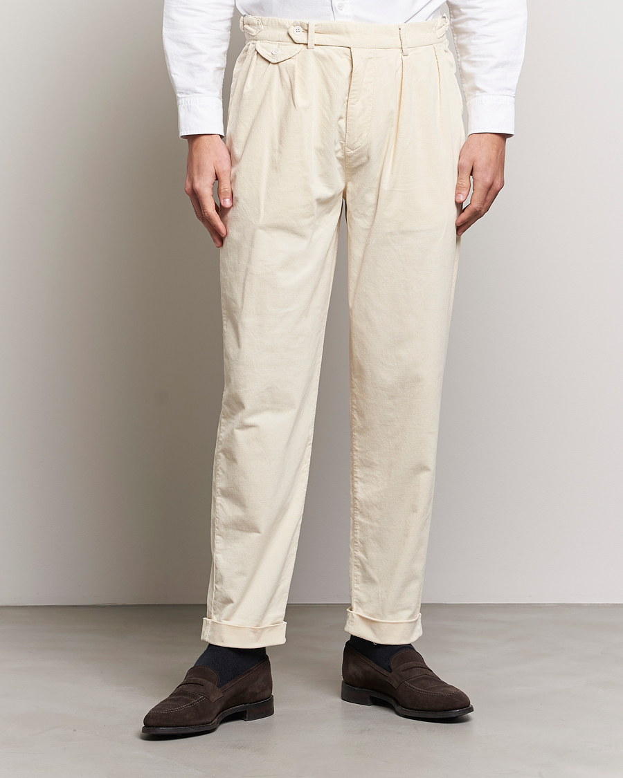 Homme | Pantalons | Polo Ralph Lauren | Corduroy Tennis Trousers Guide Cream