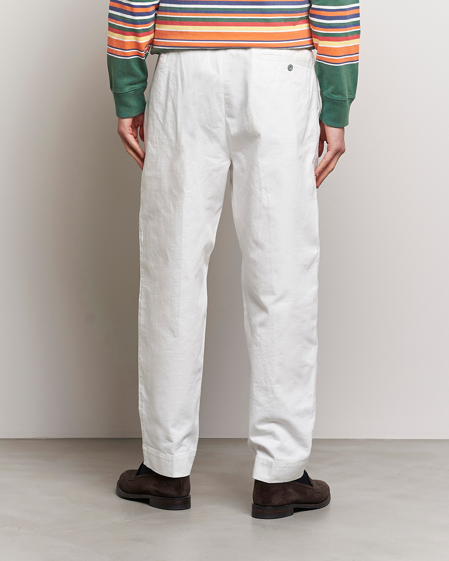 Homme | Pantalons | Polo Ralph Lauren | Rustic Twill Officer Trousers Deckwash White