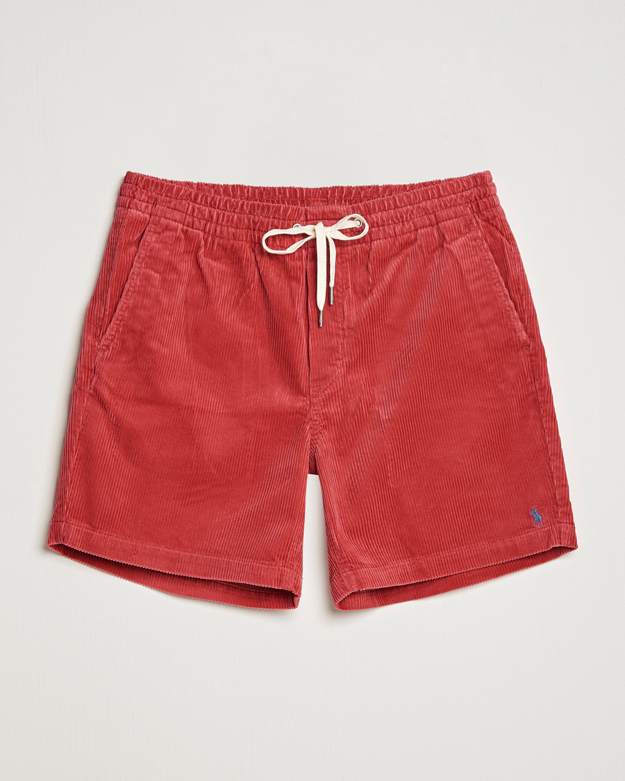 Homme | Shorts | Polo Ralph Lauren | Prepster Corduroy Drawstring Shorts Chili Pepper