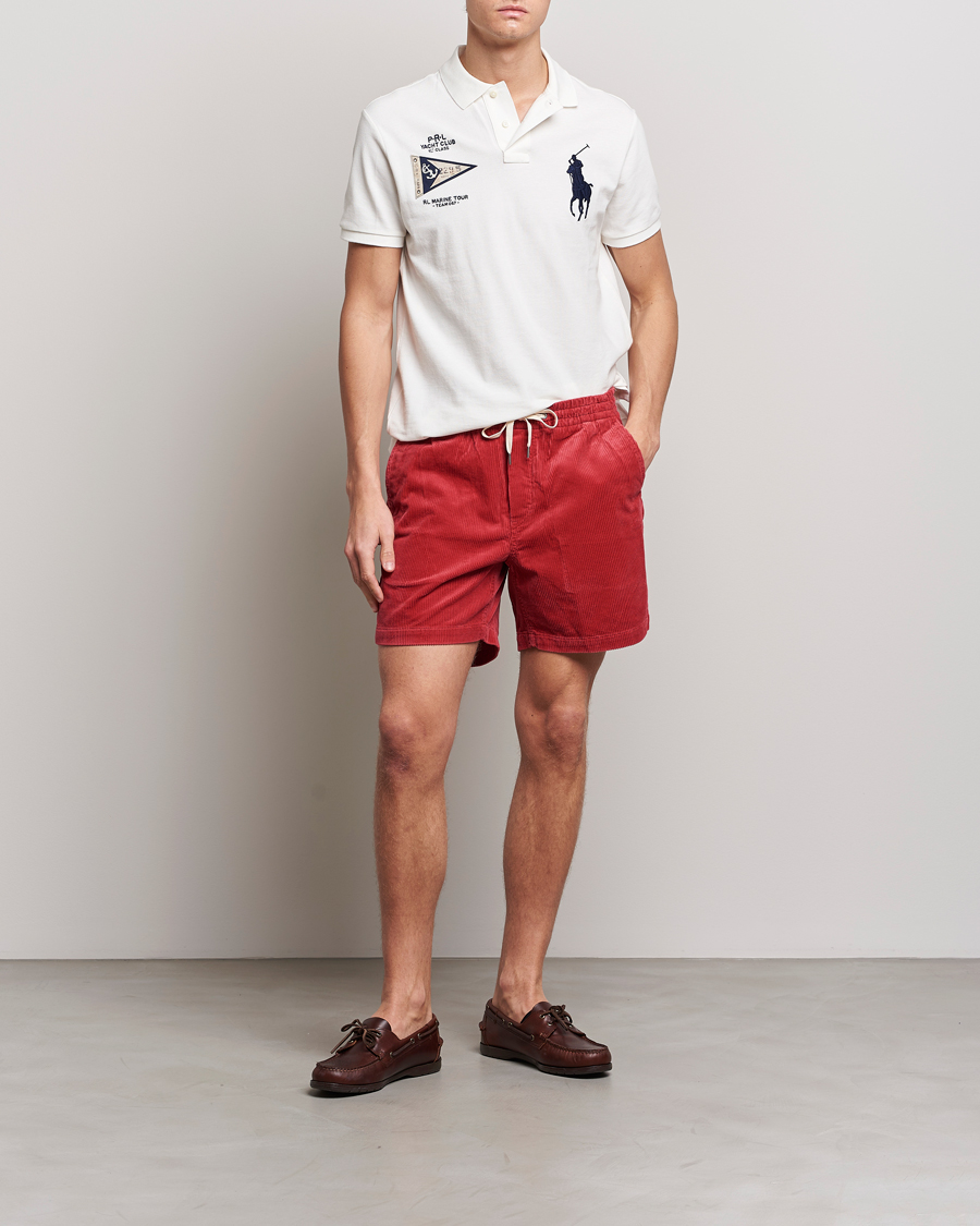 Homme | Shorts | Polo Ralph Lauren | Prepster Corduroy Drawstring Shorts Chili Pepper