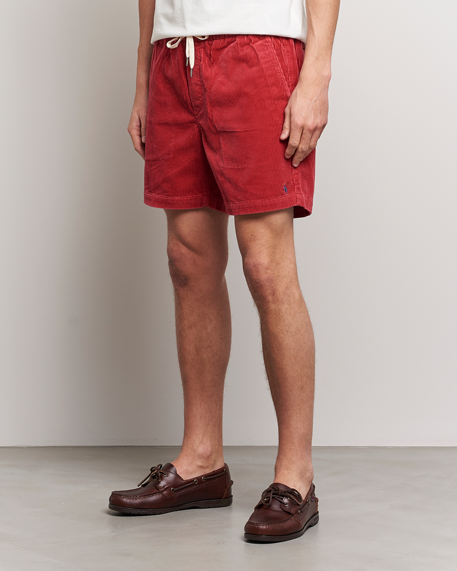 Homme | Shorts | Polo Ralph Lauren | Prepster Corduroy Drawstring Shorts Chili Pepper