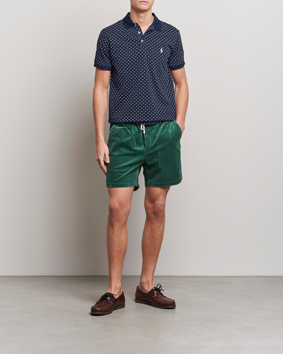 Homme | Shorts | Polo Ralph Lauren | Prepster Corduroy Drawstring Shorts Washed Forest