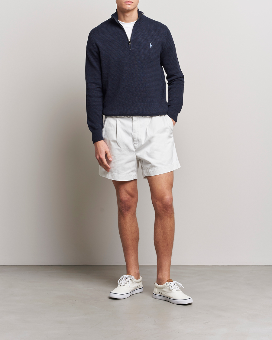 Homme | Shorts | Polo Ralph Lauren | Twill Pleated Regatta Shorts Deckwash White