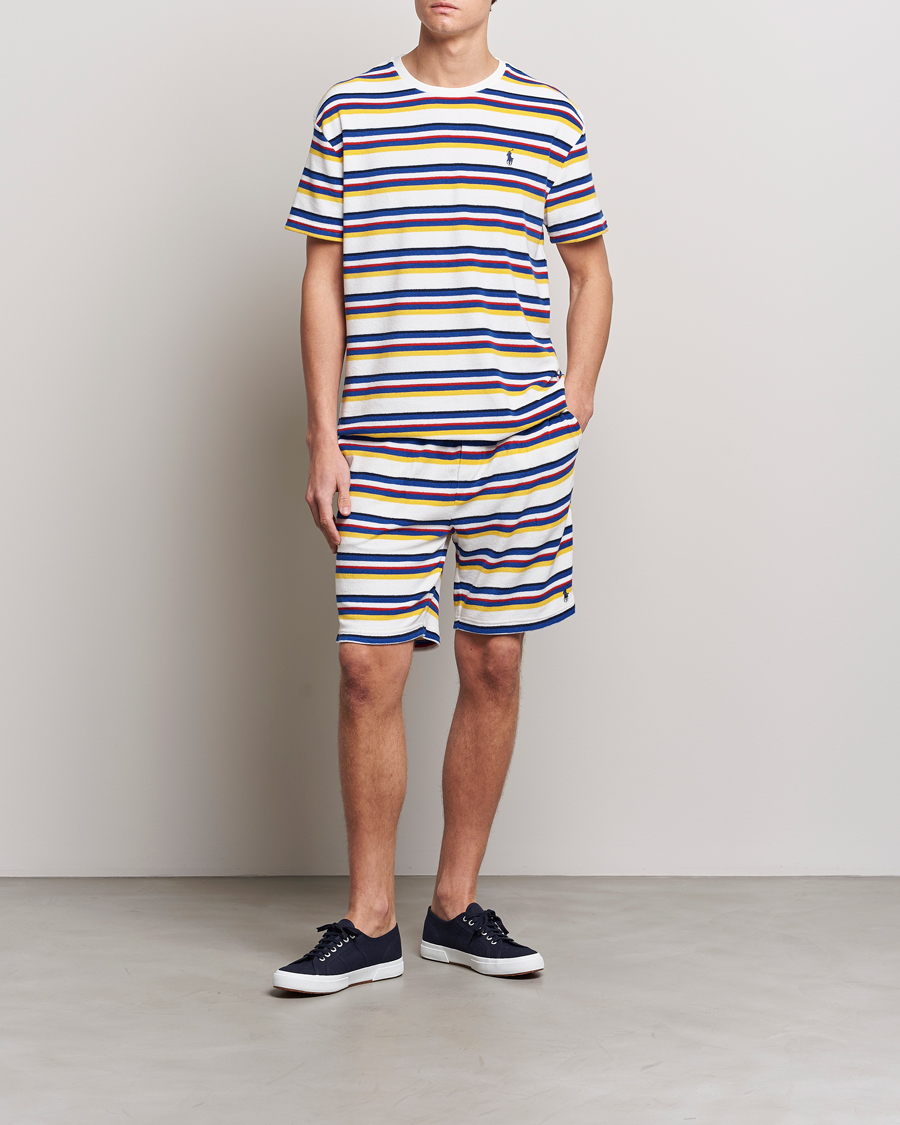 Homme | Shorts | Polo Ralph Lauren | Cotton Terry Striped Sweatshorts Multi