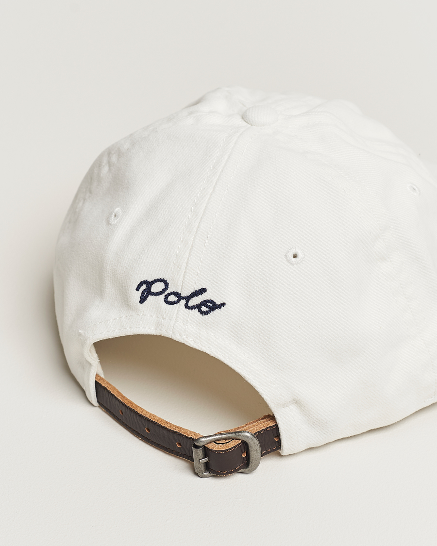 Homme | Polo Ralph Lauren Ralph Cotton Twill Retro Cap Deckwash White | Polo Ralph Lauren | Ralph Cotton Twill Retro Cap Deckwash White