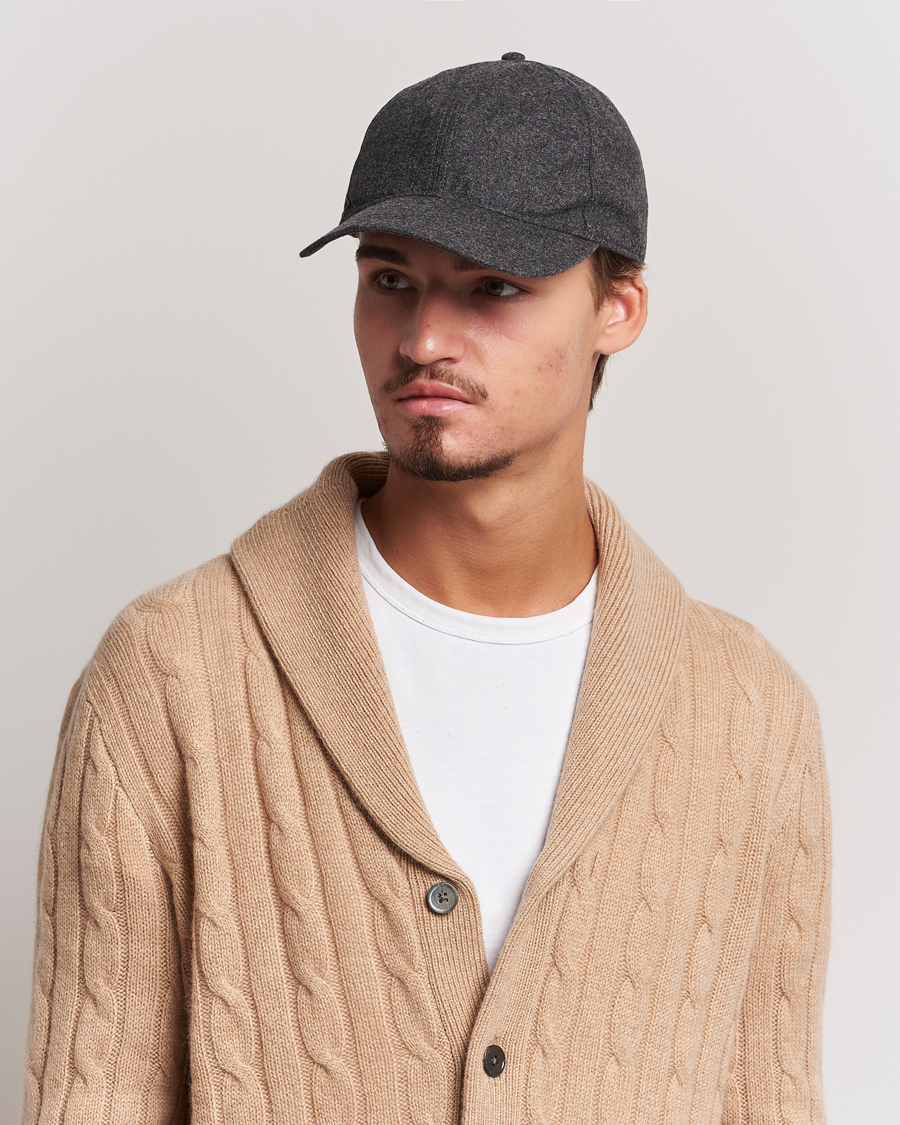 Homme |  | Polo Ralph Lauren | Wool Cap Medium Grey