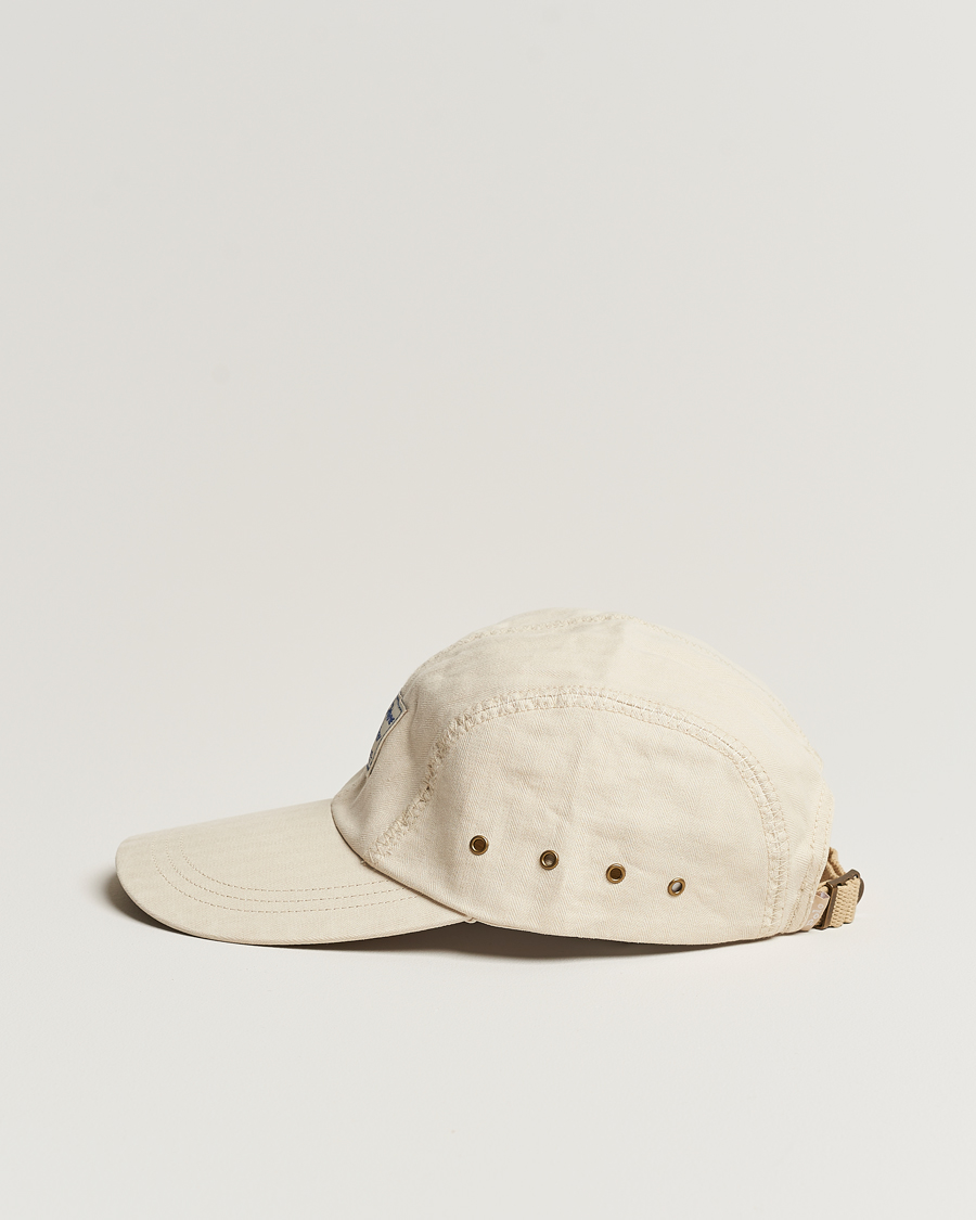 Homme | Polo Ralph Lauren 4 Panel Herringbone Twill Cap English Cream | Polo Ralph Lauren | 4 Panel Herringbone Twill Cap English Cream