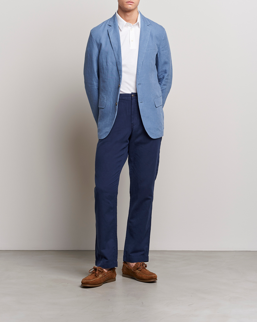 Homme | Blazers | Polo Ralph Lauren | Linen Sportcoat Carson Blue