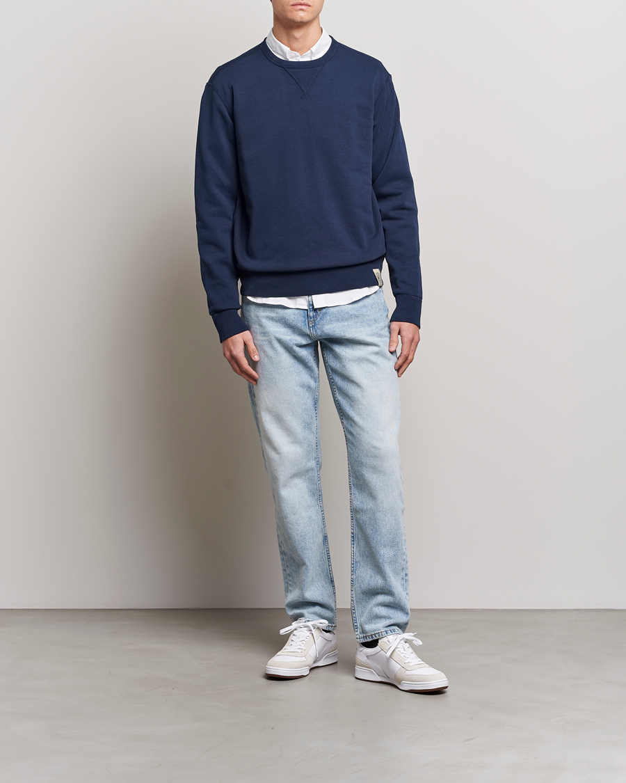 Homme | Pulls Et Tricots | Polo Ralph Lauren | Vintage Fleece Crew Neck Sweatshirt Cruise Navy