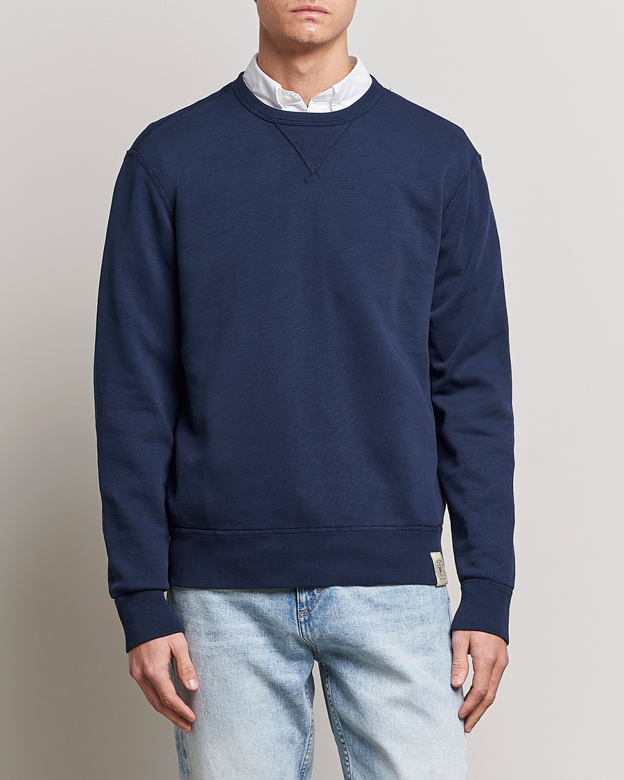 Homme | Pulls Et Tricots | Polo Ralph Lauren | Vintage Fleece Crew Neck Sweatshirt Cruise Navy