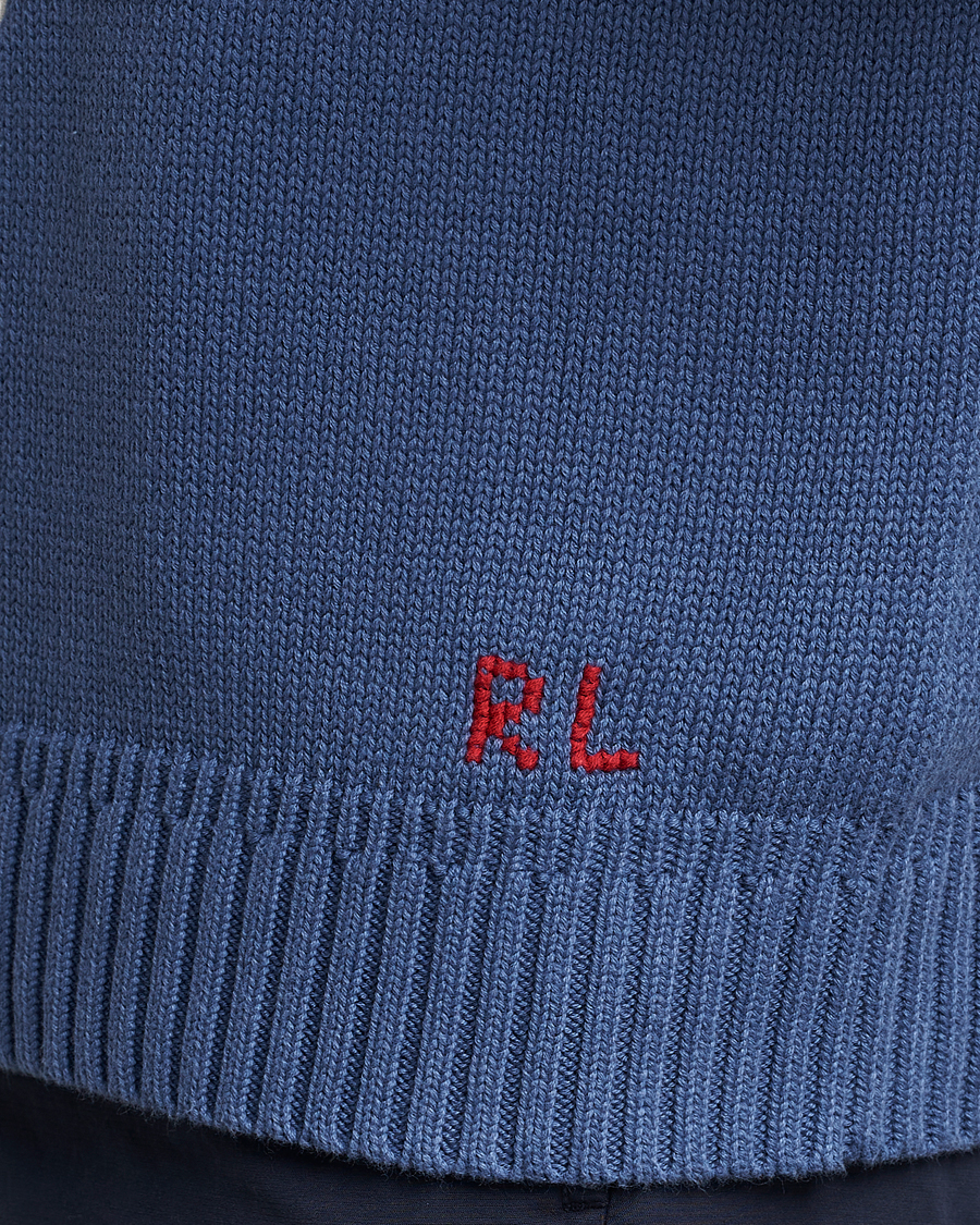 Homme | Pulls Et Tricots | Polo Ralph Lauren | Cotton Knitted Bear Sweater Blue Haven