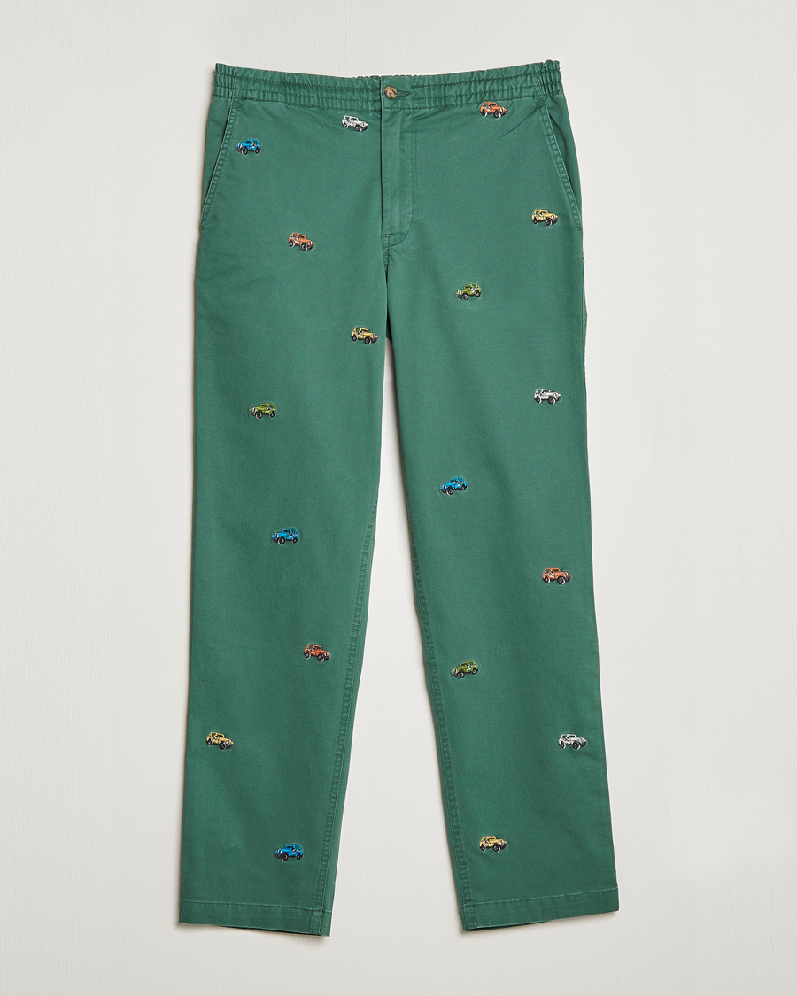 Homme | Pantalons | Polo Ralph Lauren | Prepster Twill Printed Jeeps Pants Washed Forest