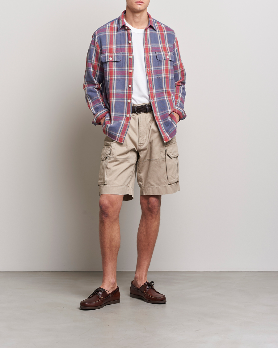 Homme | Chemises | Polo Ralph Lauren | Classic Fit Checked Shirt Blue/Red