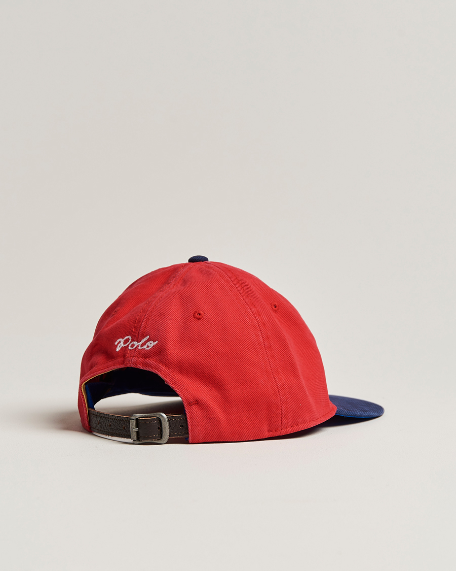 Homme | Polo Ralph Lauren Retro Sports Cap Pandora Red | Polo Ralph Lauren | Retro Sports Cap Pandora Red