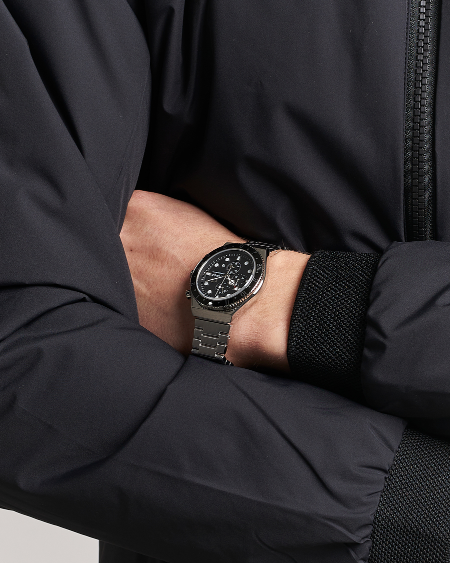 Homme | Timex | Timex | Time Zone Chronograph 40mm Black Dial