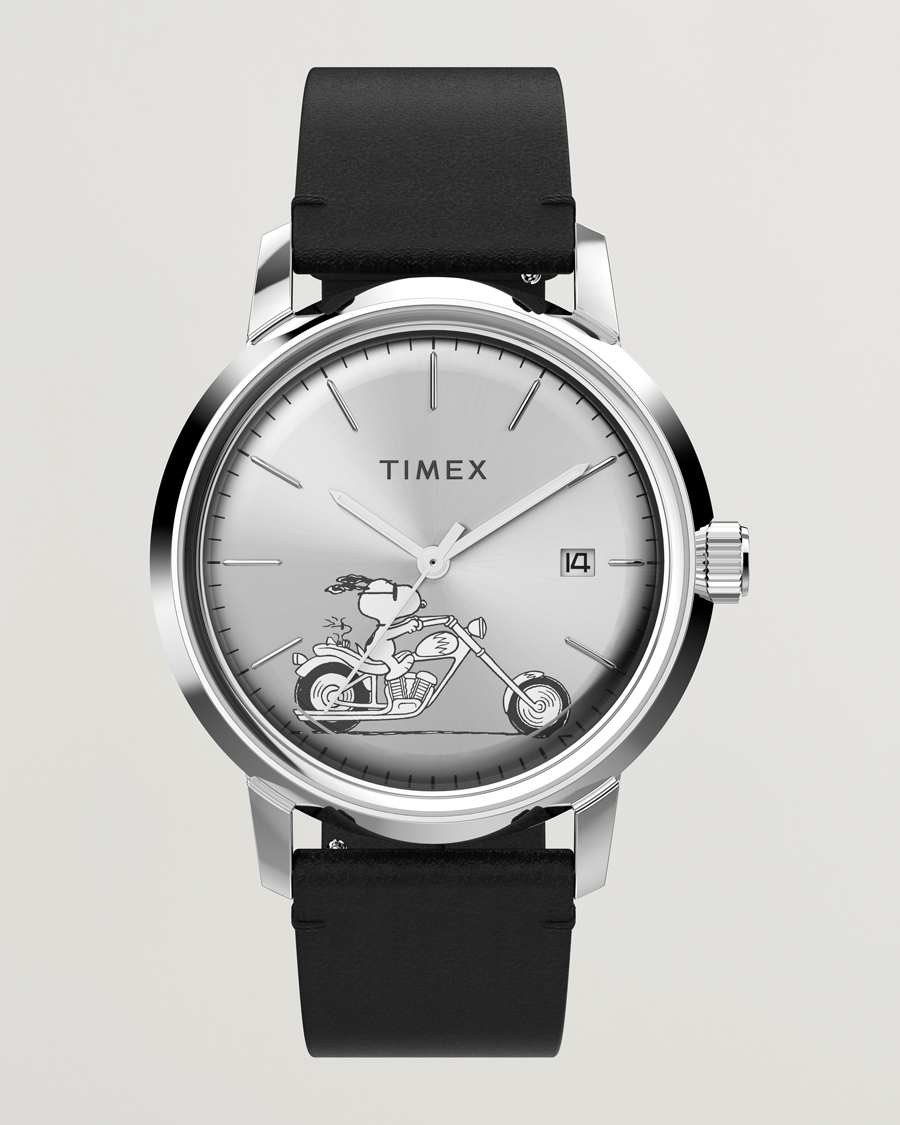 Homme | Timex Marlin Automatic Snoopy Easy Rider 40mm Black | Timex | Marlin Automatic Snoopy Easy Rider 40mm Black
