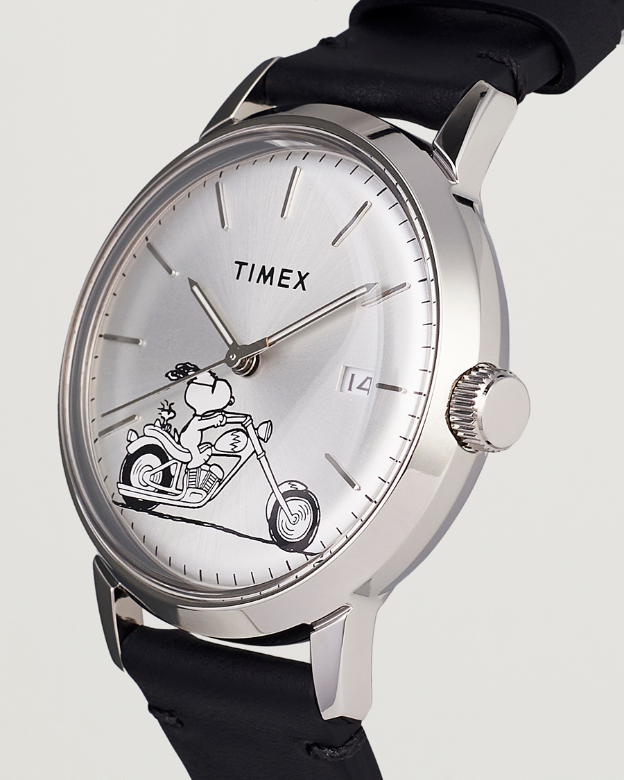 Homme | Timex Marlin Automatic Snoopy Easy Rider 40mm Black | Timex | Marlin Automatic Snoopy Easy Rider 40mm Black