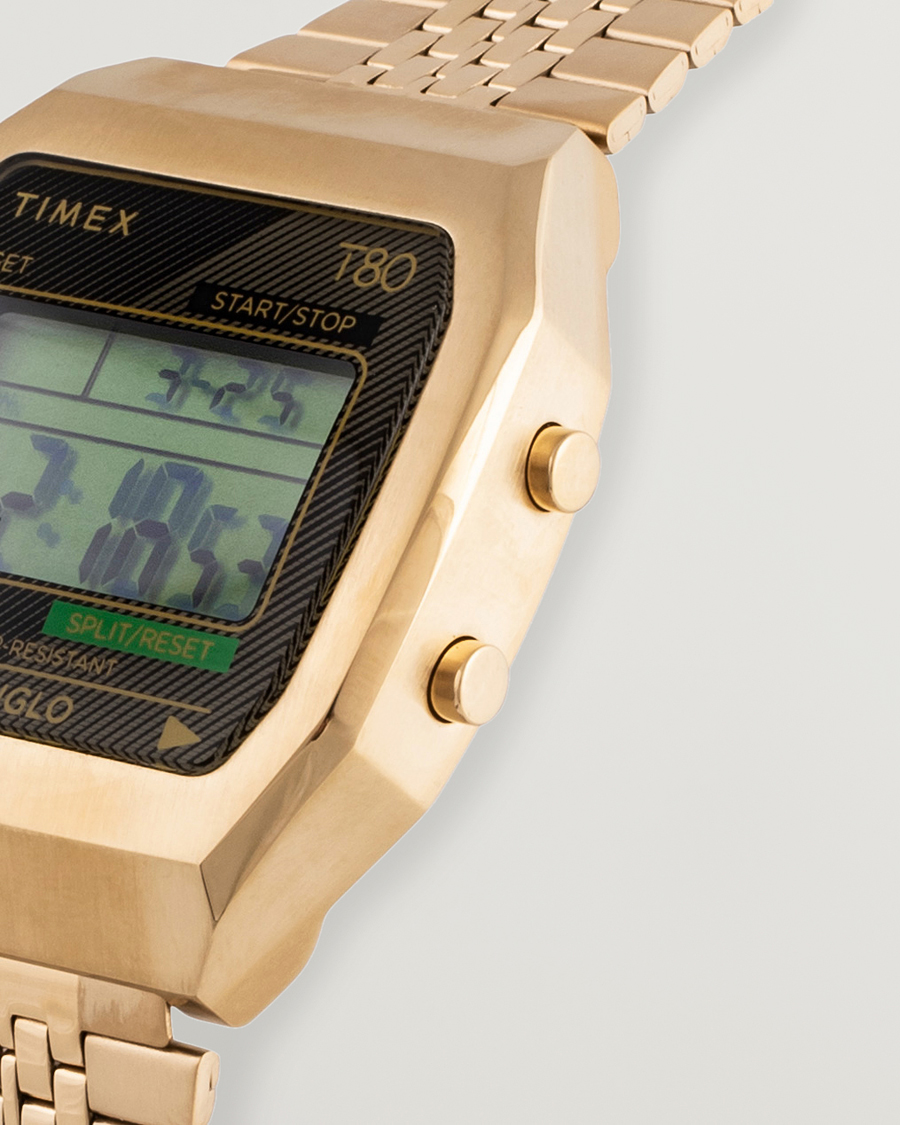 Homme | Timex T80 Stainless Steel 36mm Gold | Timex | T80 Stainless Steel 36mm Gold