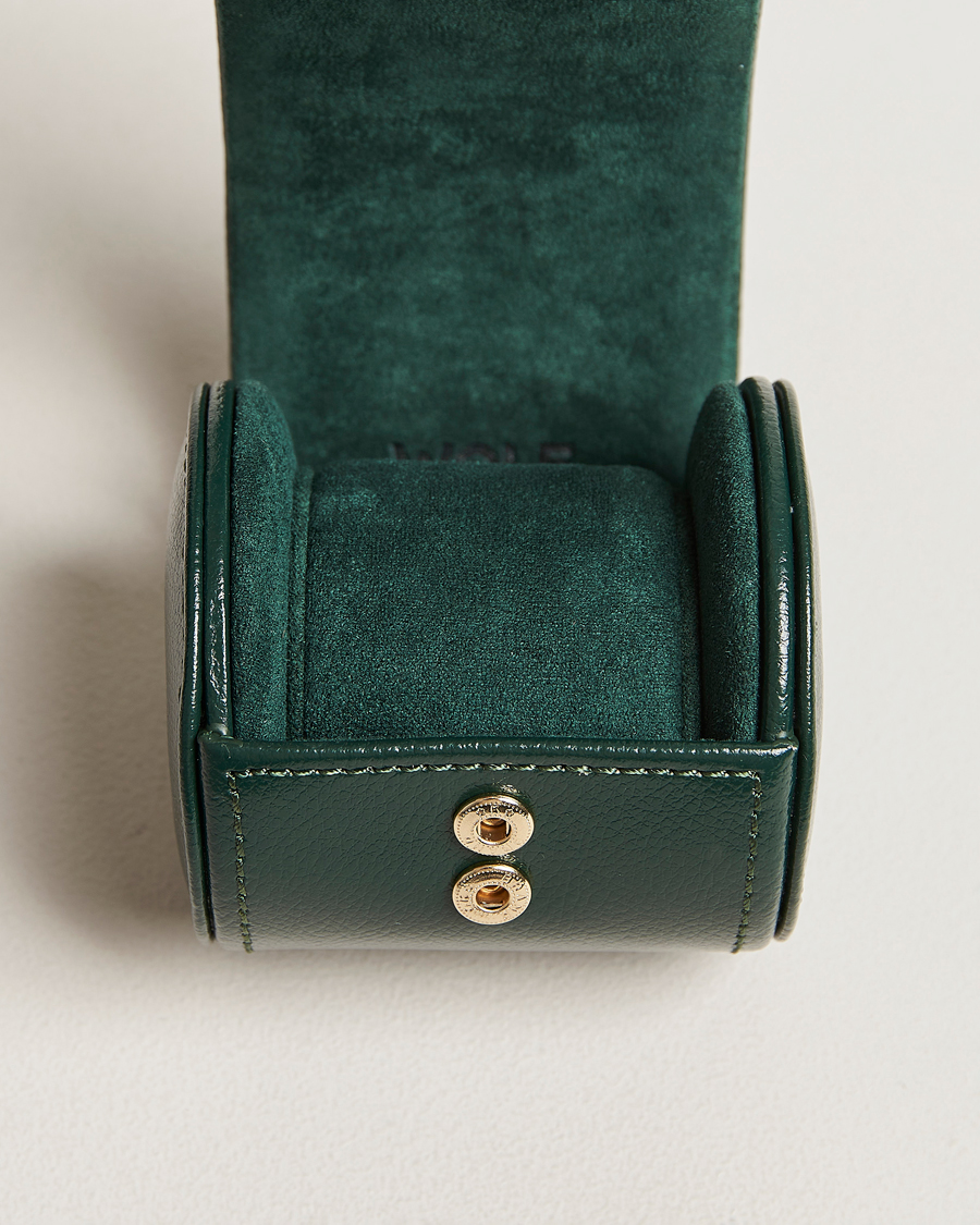 Homme | WOLF | WOLF | Single Watch Roll British Racing Green