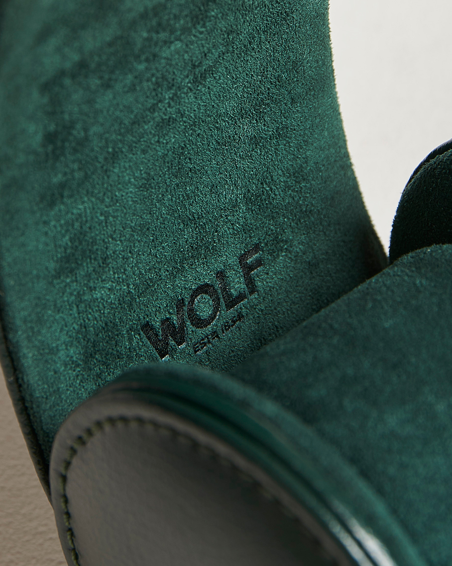 Homme | Boîtes montres et bijoux | WOLF | Single Watch Roll British Racing Green