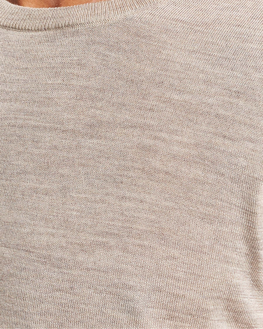 Homme | Pulls Et Tricots | Tiger of Sweden | Nichols Crew Neck Pullover Beige Melange