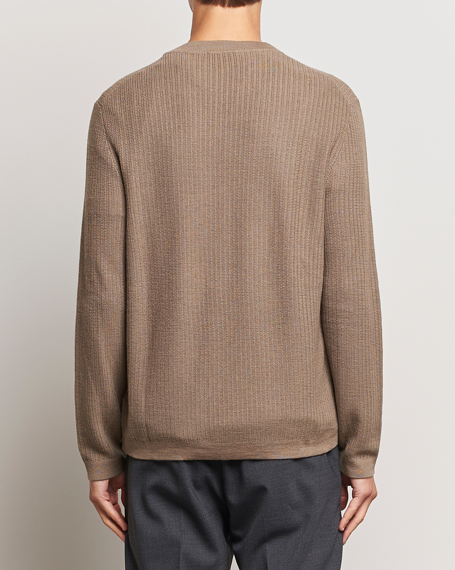 Homme | Pulls Et Tricots | Tiger of Sweden | Elssler Merino Pullover Olive Grey