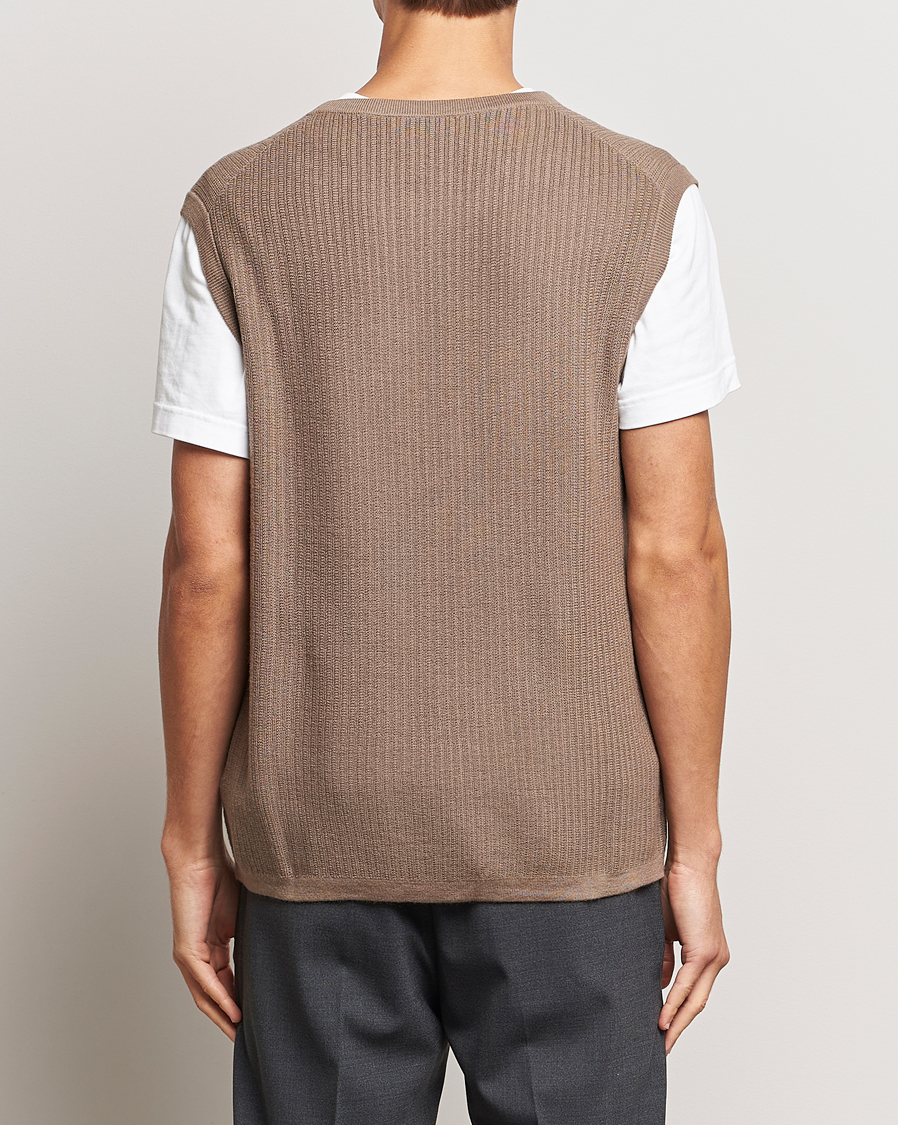 Homme | Pulls Et Tricots | Tiger of Sweden | Vessler Merino Vest Olive Grey
