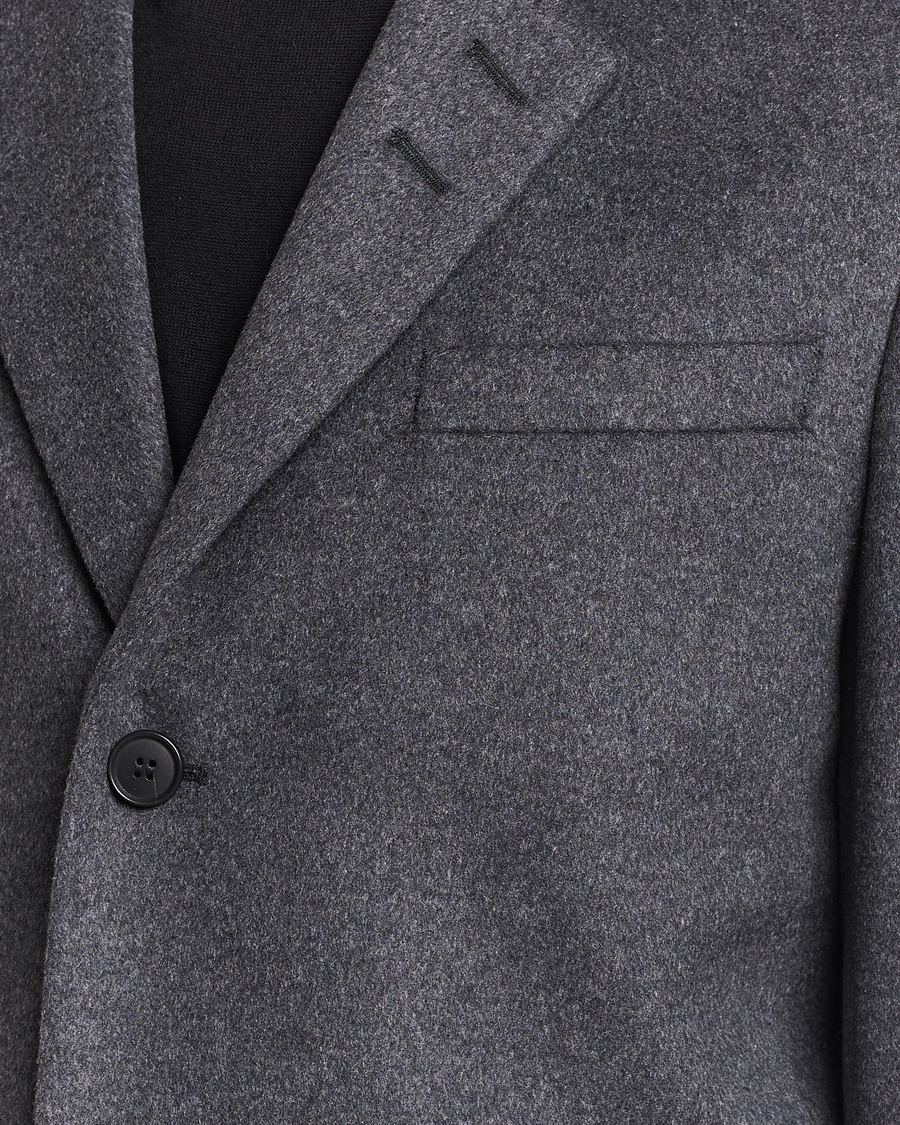 Homme | Manteaux Et Vestes | Tiger of Sweden | Cempsey Wool Coat Grey Melange