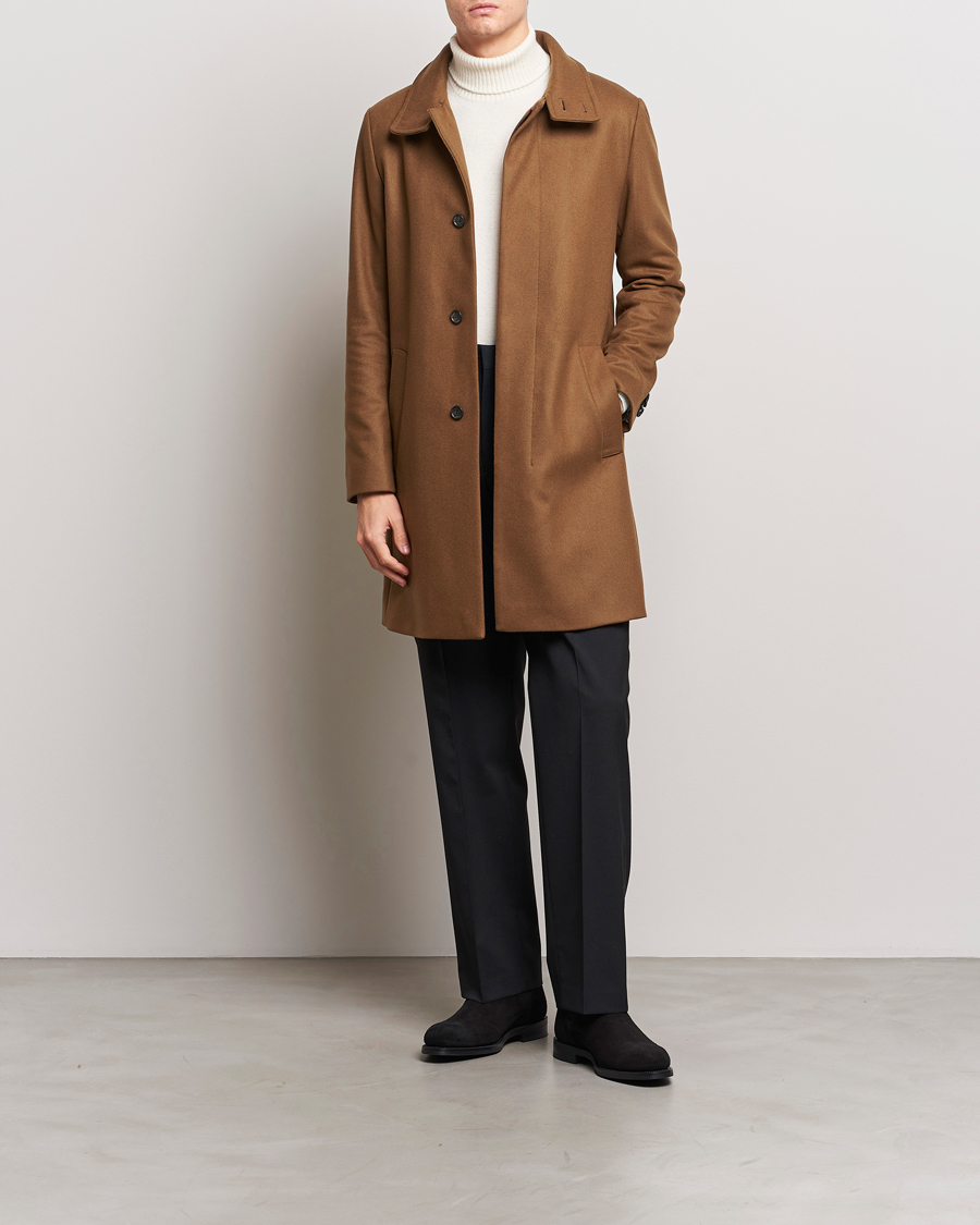 Homme | Manteaux Et Vestes | Tiger of Sweden | Aleric Wool Coat Brown