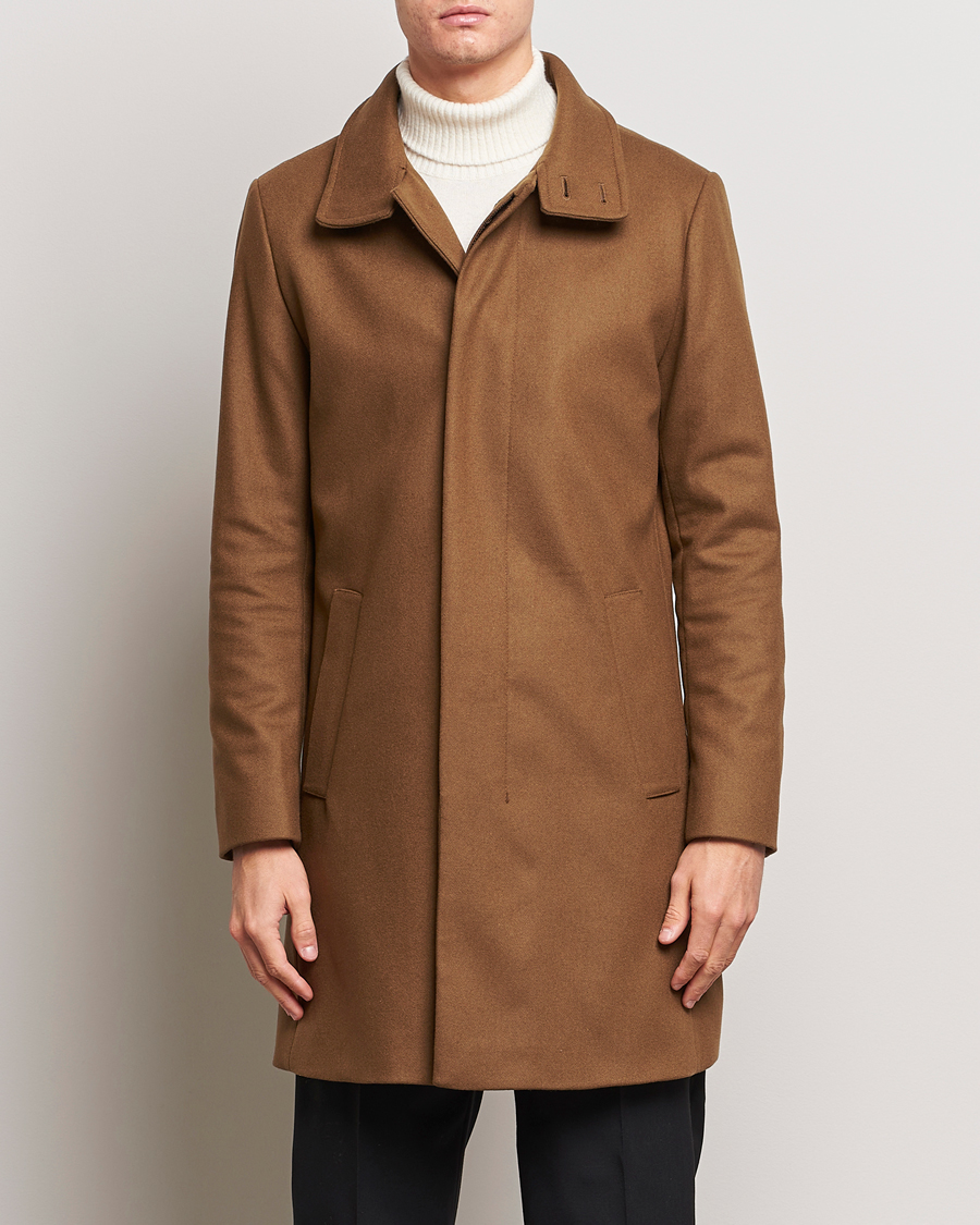 Homme | Manteaux Et Vestes | Tiger of Sweden | Aleric Wool Coat Brown