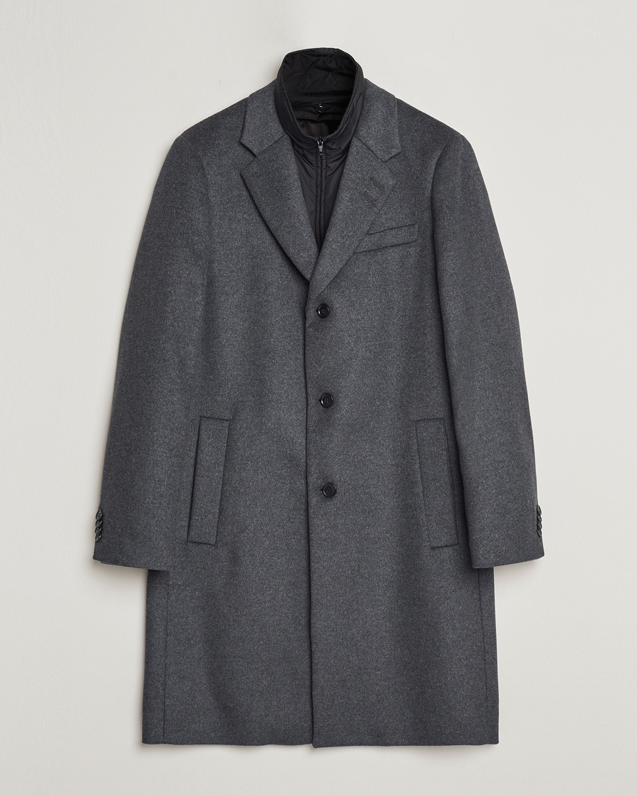 Homme | Manteaux Et Vestes | Tiger of Sweden | Oowen Wool Coat Grey Melange