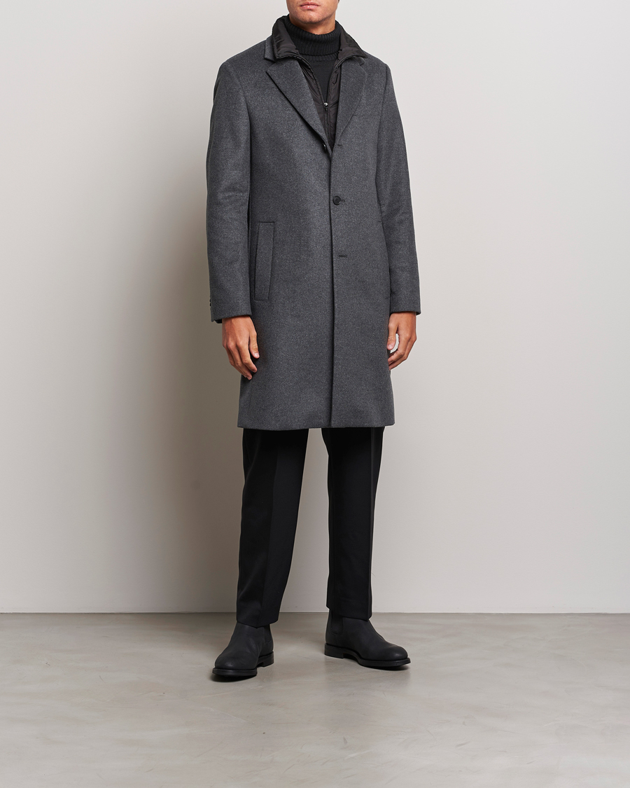 Homme | Manteaux Et Vestes | Tiger of Sweden | Oowen Wool Coat Grey Melange