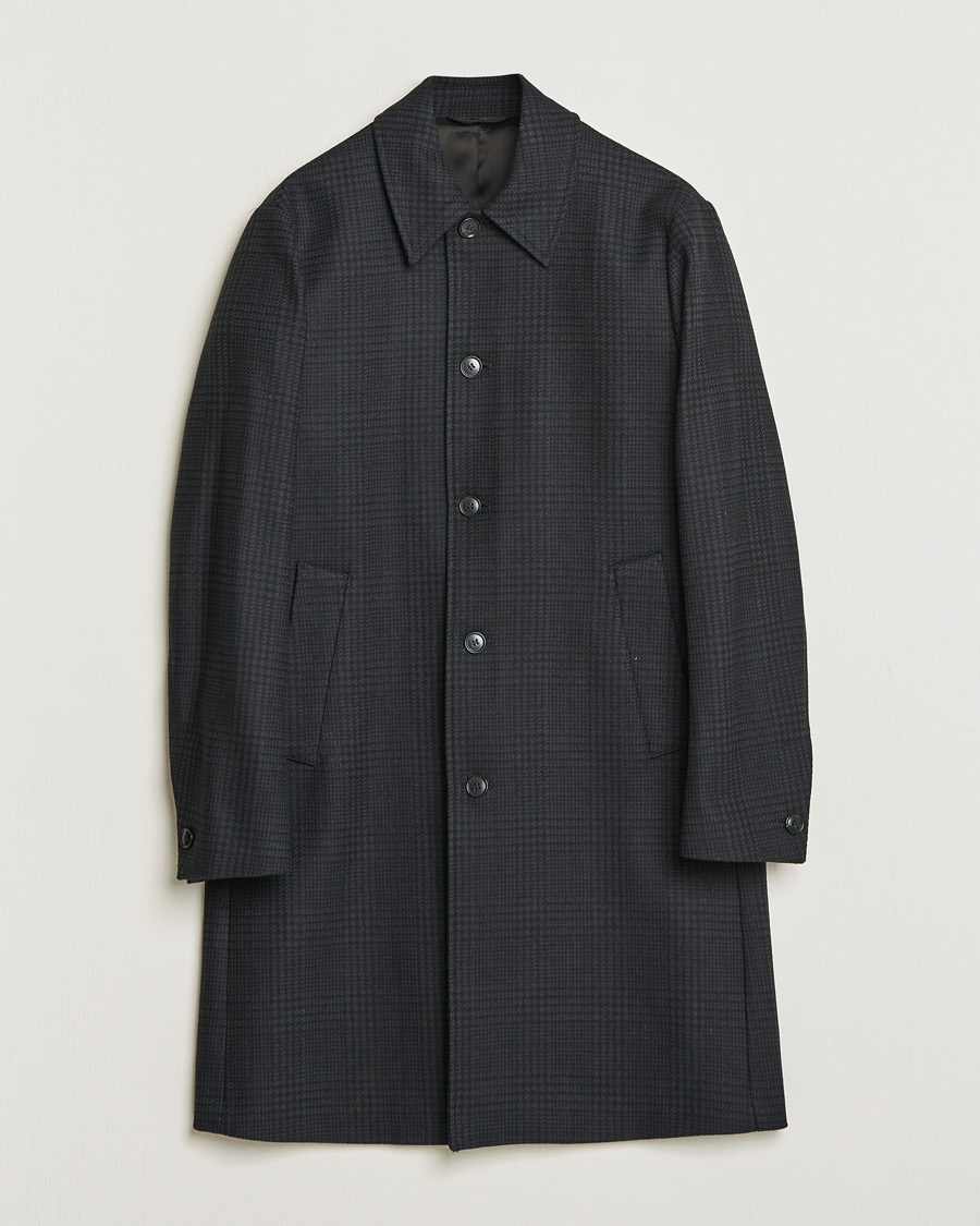 Homme | Manteaux Et Vestes | Tiger of Sweden | Eliias Checked Coat Black