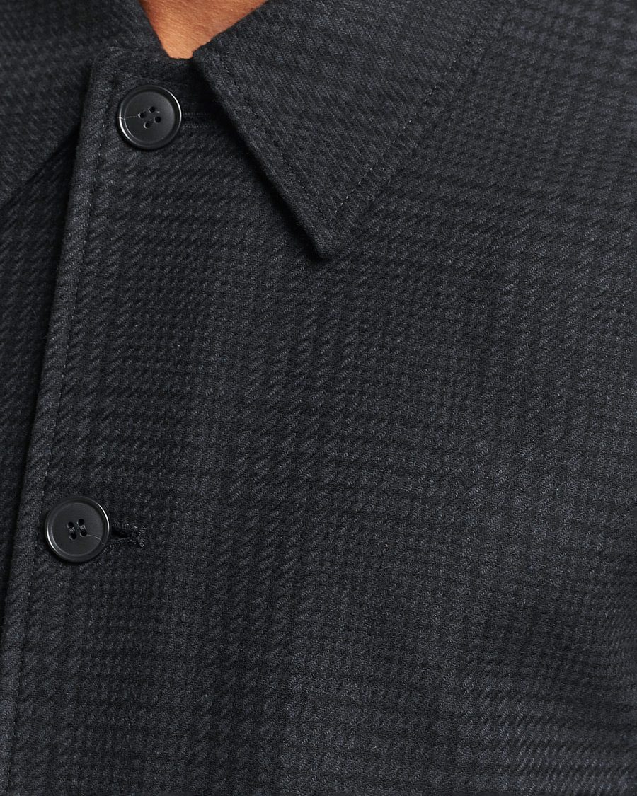 Homme | Manteaux Et Vestes | Tiger of Sweden | Eliias Checked Coat Black