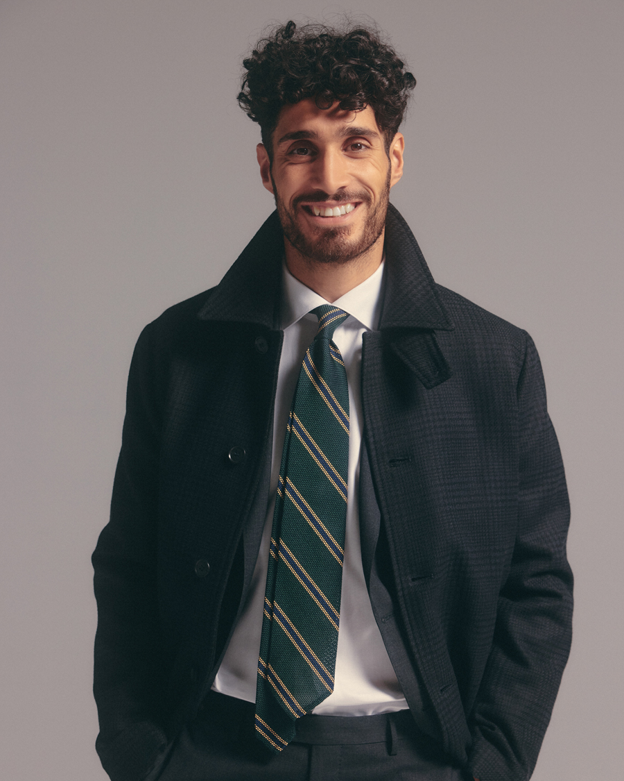 Homme | Manteaux Et Vestes | Tiger of Sweden | Eliias Checked Coat Black