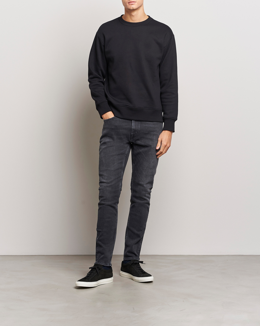 Homme | Jeans | Tiger of Sweden | Pistolero Stretch Cotton Jeans Black